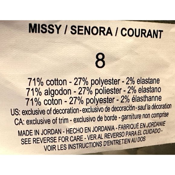 Gloria Vanderbilt Slimming Effect Wide-Leg Denim Jeans Light Women's Size 8 - Picture 12 of 14